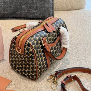 Moynat M Canvas 48H Mini Boston Bag